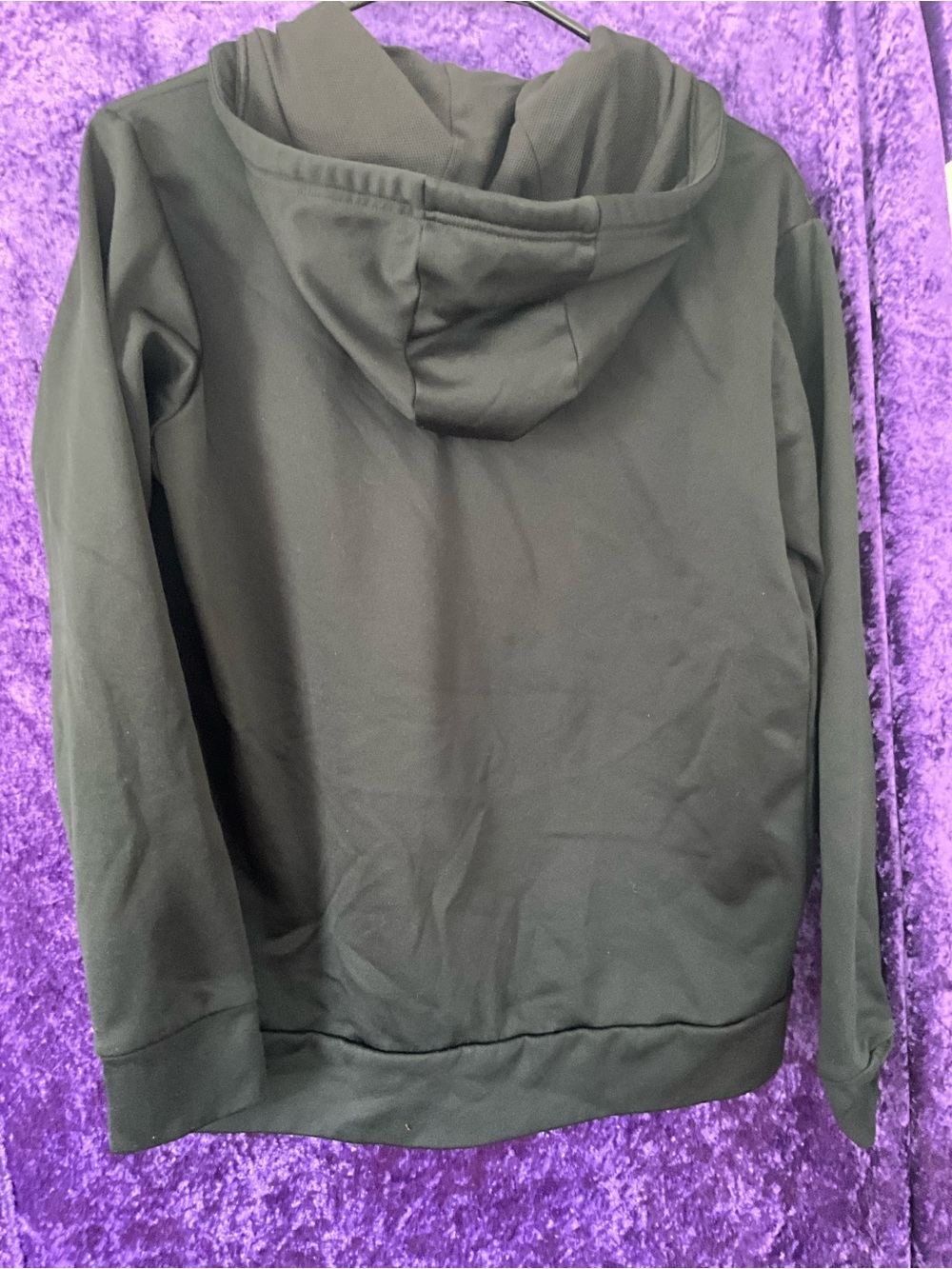 Nike Black Full-Zip Hoodie Sweatshirt - Picture 2 of 3